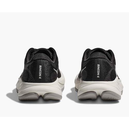 Hoka Rincon 4 Men’s Running Shoes 11.5 Black/White Lightweight Cushioned