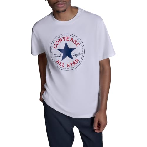 Men's Converse Chuck Patch T-Shirt - XL White