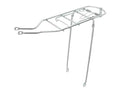 Alta Steel 26" Bike Rear Rack Bicycle Carrier, 6 3/8in W x 19 1/2in L,Multiple Colors. (Chrome)