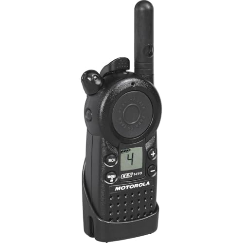 Motorola CLS1410 2-Way Radio UHF Walkie Talkie 5-Mile Range 4 Channels