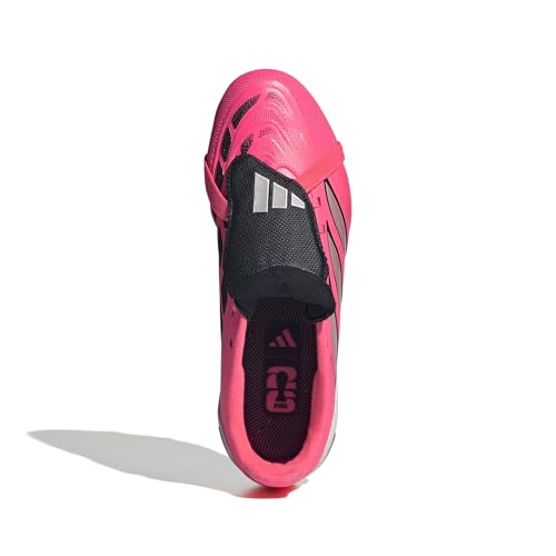 adidas Kids' League Predator Soccer Sneakers - Big Kid 4.5 Solar Turbo/Chrome/Black