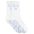 Bride Crew Socks Non Slip Wifey Wifey Bride to Be Gifts White Cotton Wedding Socks