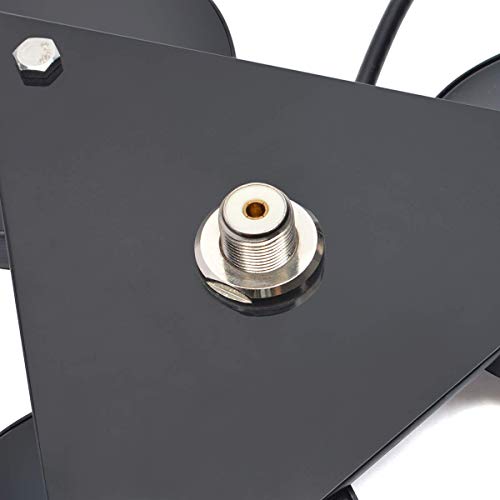 Magnetic Car Truck Antenna Mount with 16.4ft Coax Cable - SO-239 Base