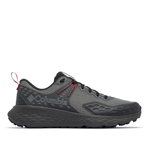 Columbia Men's Konos TRS Running Shoes 9.5 Titanium Grey Steel Mountain Red
