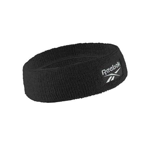 Unisex 2.25-Inch Workout Headband Black with Stay Dry Technology