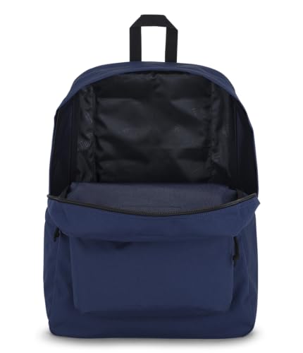 JanSport Superbreak Backpack Navy Durable Lightweight School Bag