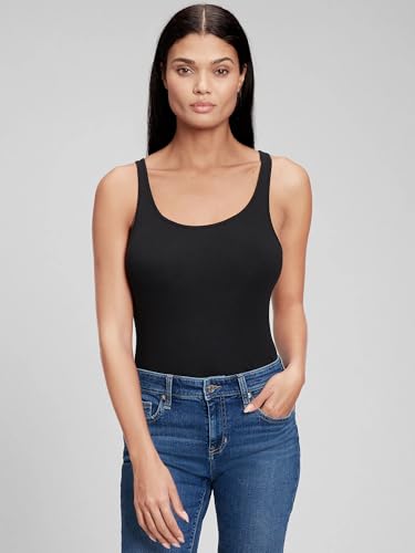 Gap Women's 2-Pack Favorite Tank Top Small True Black