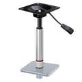 Adjustable Boat Seat Pedestal Kit 14-19 Inch with Locking Pin & Power Mount