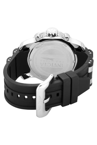 Invicta Men's Pro Diver 48mm Stainless Steel Quartz Watch with Blue Dial and Black Polyurethane Strap