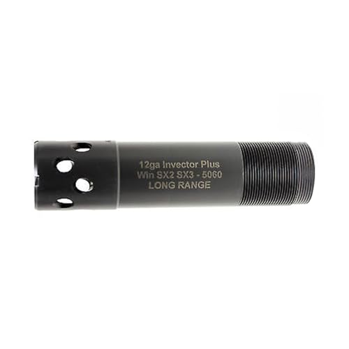Patternmaster Classic Long Range 12 Gauge Shotgun Choke Tube for Browning Invector Plus/Winchester SX3 SX4 – 17-4 Stainless Steel, Ported, Up to 60 Yards