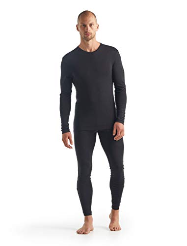 Icebreaker Men's 175 Merino Wool Leggings - Large Black Base Layer