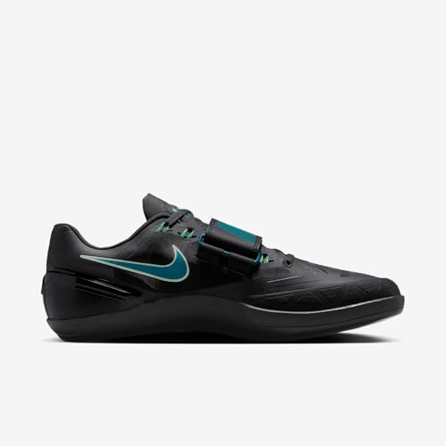 Nike Zoom Rotational 6 Unisex Athletic Shoes Racer Blue White Safety Orange Black - Variation 9 Anthracite/Electric Algae/Vapor Green