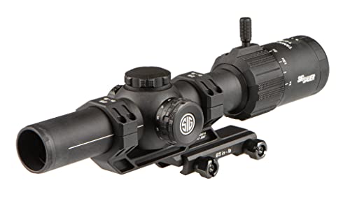 Sig Sauer Tango MSR 1-6x24mm Rifle Scope with Illuminated Reticle & Mount