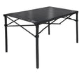 Mountain Summit Gear Heavy-Duty Large Roll-Top Camping Table - Portable Aluminum & Steel Frame