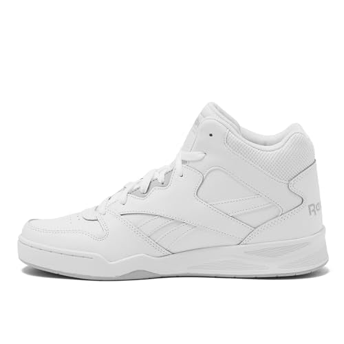 Reebok Royal BB4500 Hi2 High Top Shoes - White Light Grey Men's Sneakers