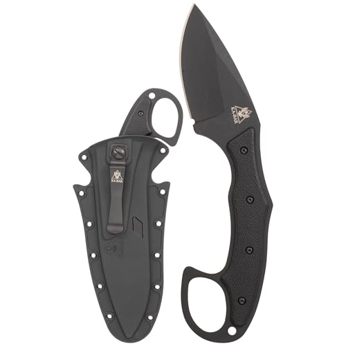 KA-BAR Tdi Pocket Strike Sheath Black Hard Plastic Clip - Fixed Blade Concealable