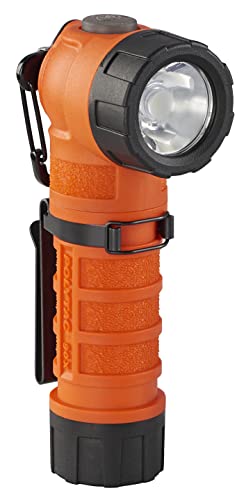 Streamlight PolyTac 90X USB Tactical Flashlight - Orange - Right-Angle, 500 Lumens, Multi-Mode Set