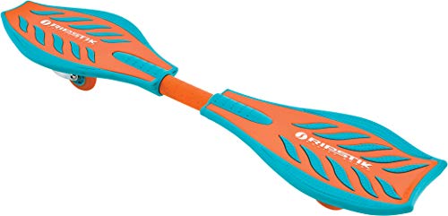 Razor RipStik Brights Caster Board - Smooth Carving Skateboard (Red/Blue, Teal/Orange Variant)