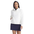 PUMA Golf Women's Boulder 1/2 Snap Pullover - Small, Warm White