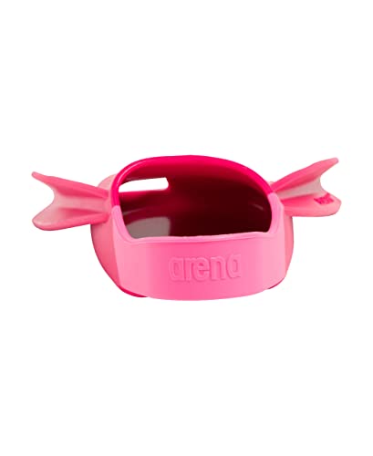 Arena Powerfin Pro II Swim Training Fins Pink 7.5-9 Unisex Silicone Short Blade