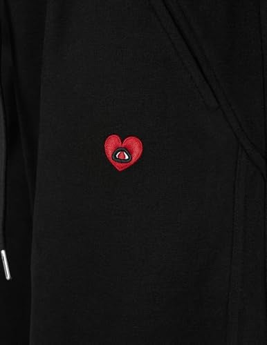 Aelfric Eden Medium Black Super Baggy Y2K Wide Leg Sweatpants – Unisex Casual Joggers