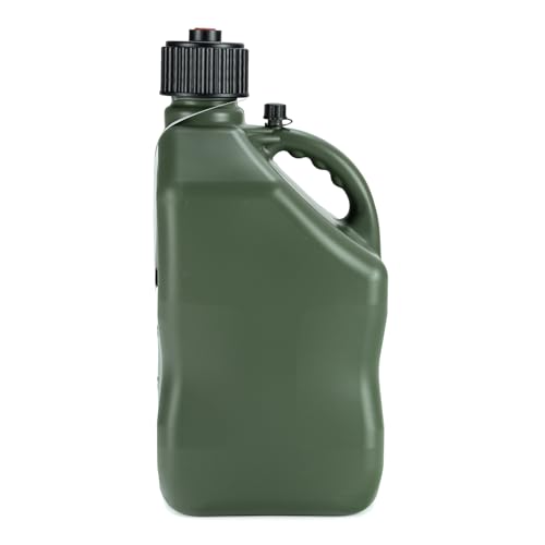 VP Racing 3846-CA 5.5 Gallon Square Utility Jug with Camo Design & 14" Hose (2 Pack)