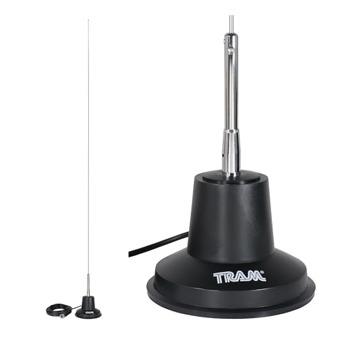Tram Heavy-Duty 26-30 MHz CB Antenna Kit with Magnet Base & Coax Cable