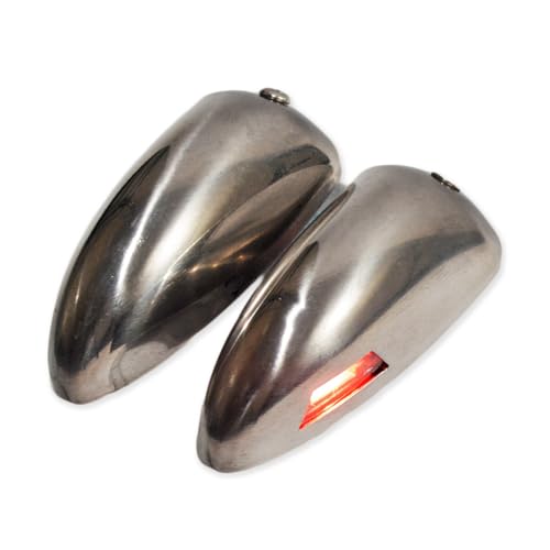 T-H Marine LED Navigation Lights - Low Profile Bow Lights for Boats, Red & Green, 1 Nautical Mile Visibility