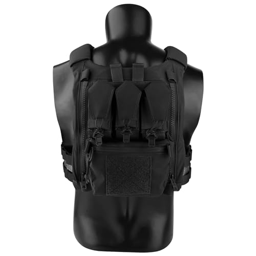 PETAC GEAR Tactical Backpack Bk for V5 Vest - Waterproof & Multi-Purpose