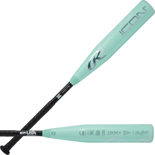 Rawlings ICON USA Baseball Bat 2026 -5/-8/-10/-12 Composite Two-Piece