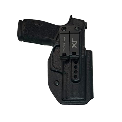 JX Tactical IWB Concealed Carry Holster for Sig Sauer P365X Macro in Black with Monoblock Clip