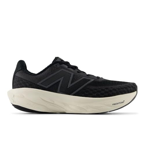 New Balance Men’s Fresh Foam X 1080 V14 Running Shoe - Black/Magnet/Linen, Size 10.5