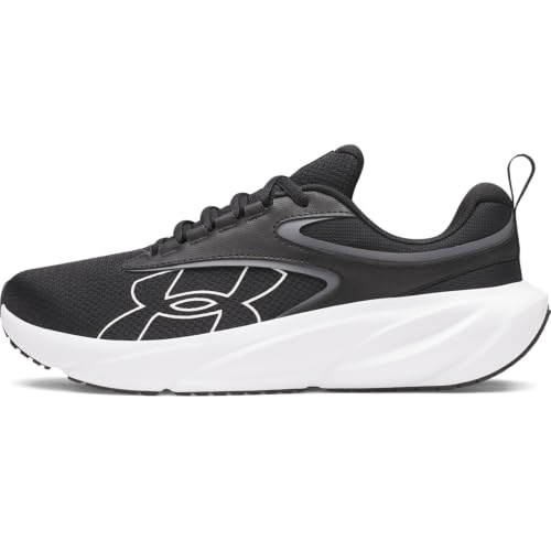 Under Armour Men's UA Surge 5 Running Shoes - 15 X-Wide Black/White