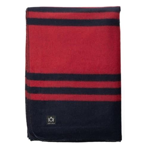 Arcturus Rainier Wool Blanket Lava Canyon Queen - Heavy Warm Bed & Camping