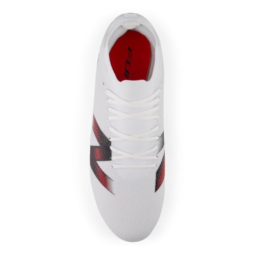 Unisex New Balance Furon Team FG V9 Soccer Cleats - 12.5 Wide White/Black