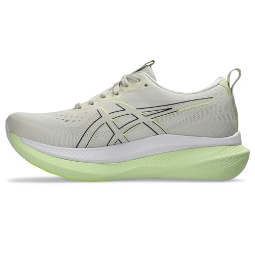 ASICS Women's Glideride Max Running Shoes - Birch/Black, Size 7