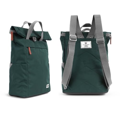 ORI LONDON Finchley Backpack Small Forest Recycled Canvas Eco-Friendly