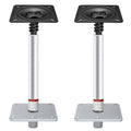 CLLOMAGY 13 Inch Boat Seat Pedestal Base Mount Kit 2 Pack for Marine & Fishing Boats
