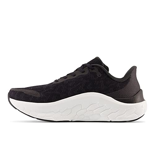 Men's Fresh Foam X Kaiha Road Running Shoes - Black + Phantom + Dark Silver Metallic, Size 10