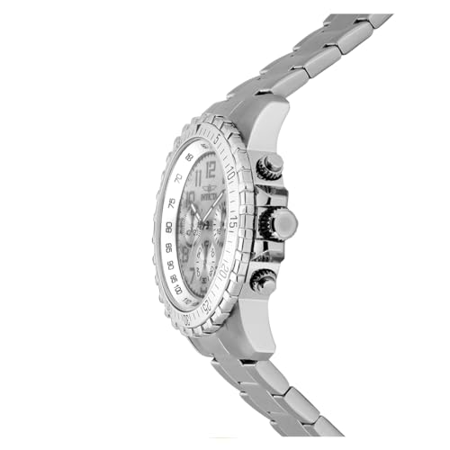 Invicta Men’s 1326 Invicta II Chronograph Watch - Black Dial & Two-Tone Steel, Variation 6620