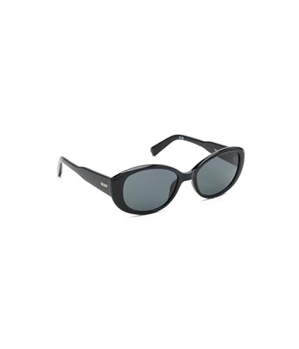 Quay Women's On Brand Oval Sunglasses - One Size Black/Black