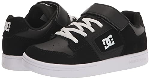 DC Shoes Kids Manteca 4 HI Skate Shoe Black/Black/White