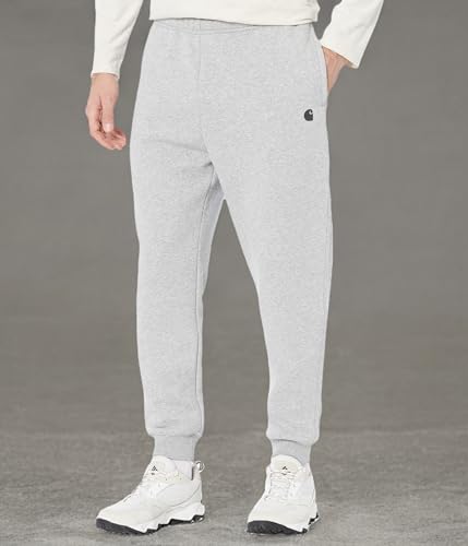 Carhartt Men's Loose Marquette Sweatpants Large Heather Grey Workwear