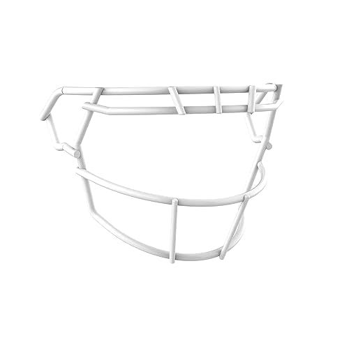 Schutt F7 RKOP-NB-VC Football Facemask White Varsity for Kicker & Punter