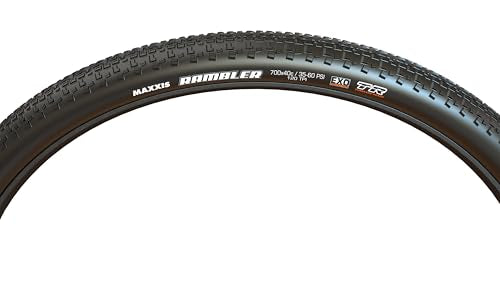 Maxxis Rambler Gravel Tire 700x38C Dual Compound EXO SilkShield Black