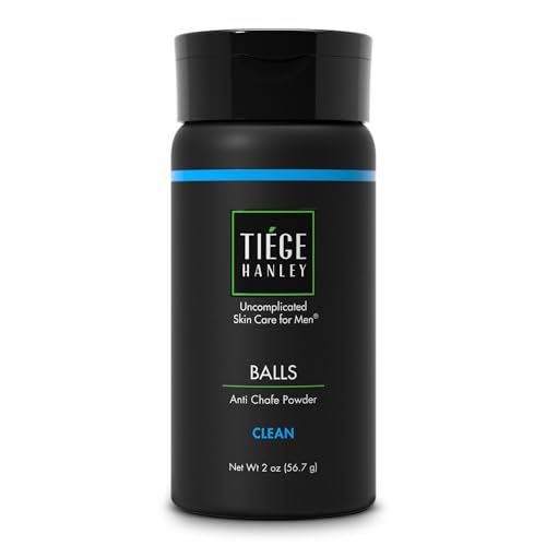 Men's Anti-Chafe Body Powder - Cooling, Moisture Absorbing 2 Oz