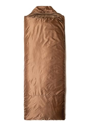 Snugpak Jungle Bag Lightweight Camping Sleeping Bag - Right Zip, Coyote Tan