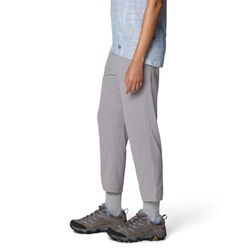 Mountain Hardwear Dynama Crop Top - Medium Grey Activewear