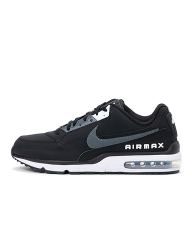 Nike Men's Air Max LTD 3 Running Shoes - Size 10.5, Black/Dark Grey/White