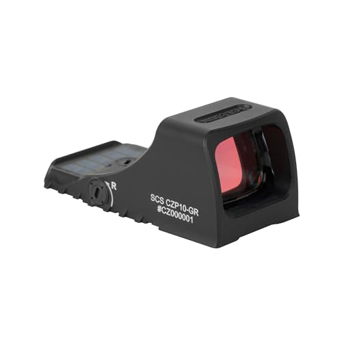 Holosun Green Multi-Reticle Pistol Sight - Aluminum Solar Circle Dot for CZ P10